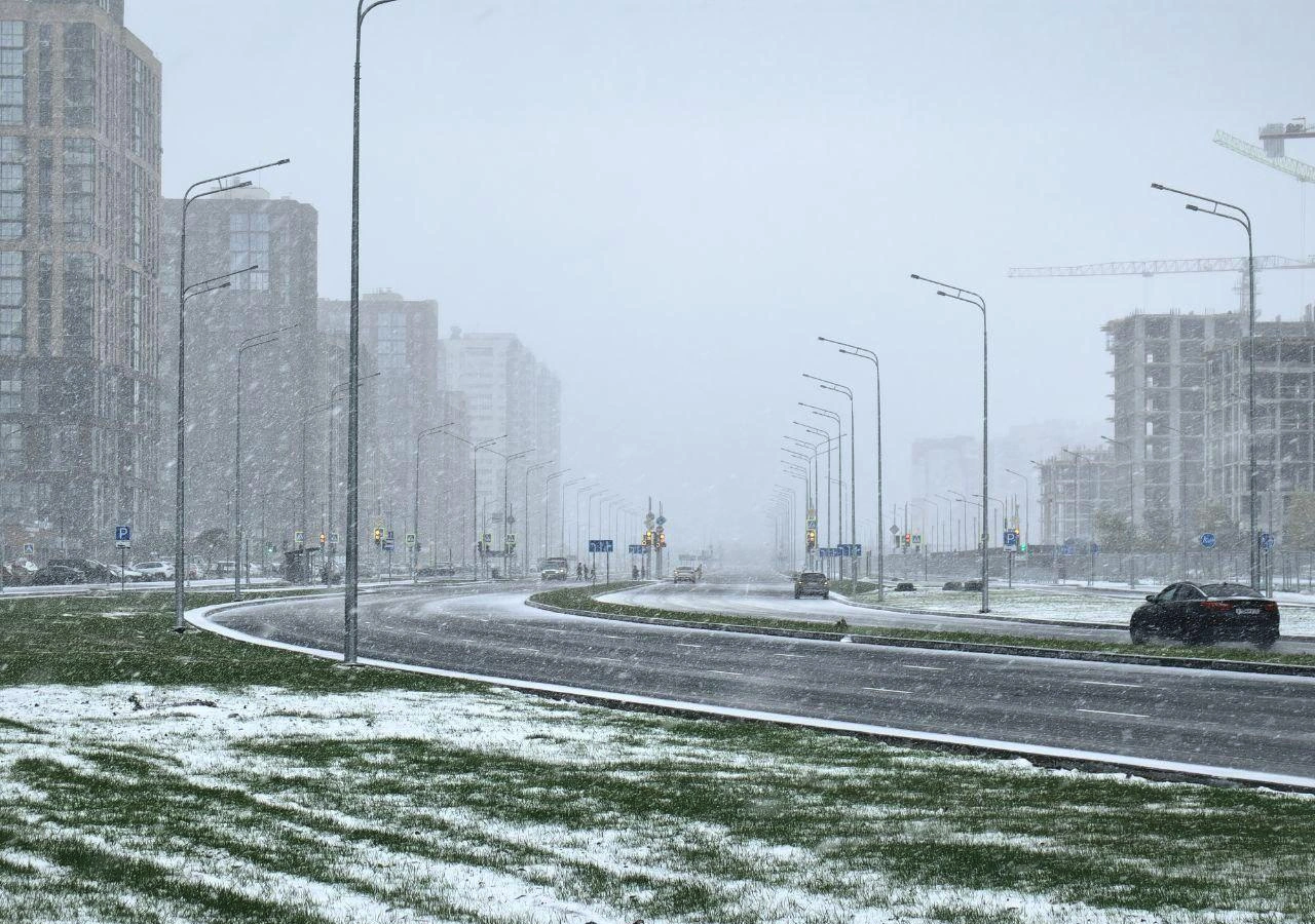 Открытие новой дороги по ул. Салманова из шести полос в Тюменской слободе